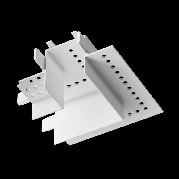 Коннектор угловой для встраиваемого в ГКЛ 12.5мм шинопровода Maytoni Radity TRA084CL-12W