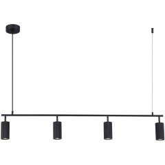 SL1213.403.04 Светильник подвесной ST-Luce Черный/Черный GU10 4*5W 4000K KENDO