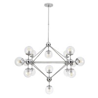 Люстра потолочная Arte Lamp A1664SP-15CC Bolla под лампы 15xE14 40W