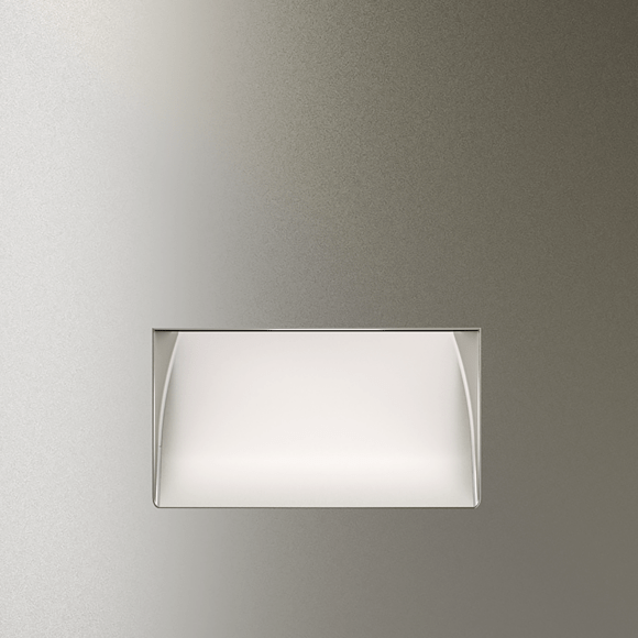 VLS070604 Подсветка светодиодная встраиваемая в подрозетник (без рамки) шелкового цвета VOLTUM S70, 3000 Кельвинов, 1 Ватт, 120 Градусов (шелк)