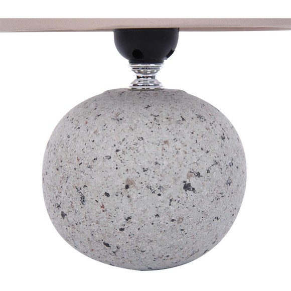 8215/1T CLASSI LN25 бежевый, керамика/текстиль Настольная лампа Е27 1*60W 220V TAREKA