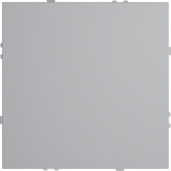 VLS080116 Заглушка для рамки для закрытия розетки серого цвета VOLTUM S70 (серый)