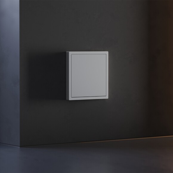 VLS080116 Заглушка для рамки для закрытия розетки серого цвета VOLTUM S70 (серый)