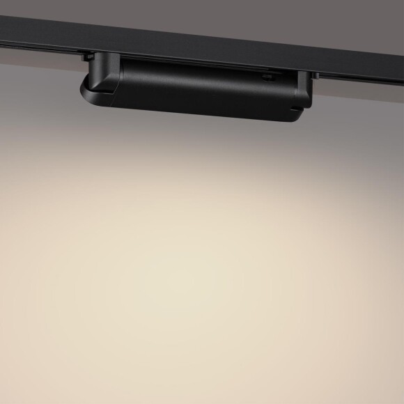 Novotech ITER 359796 Черный линейный поворотный однофазный трехжильный трековый светильник 46см, с CCT переключением цветовой температуры LED 24Вт 2032Лм 110° CRI90 2700-3200-4000К IP20 220V