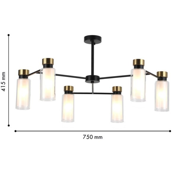 Потолочная люстра Slank 4482-6P