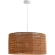 Favourite Sorento 4879-1P Уличный подвесной влагозащищенный светильник из ротанга коричневого цвета, диаметр 50см, под сменную лампу Е27, IP44, 220В, габаритные размеры в мм H1770xD500xHm300