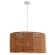 Favourite Sorento 4879-1P Уличный подвесной влагозащищенный светильник из ротанга коричневого цвета, диаметр 50см, под сменную лампу Е27, IP44, 220В, габаритные размеры в мм H1770xD500xHm300