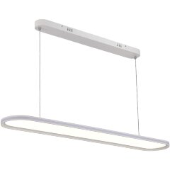 ST615.543.68 Светильник подвесной Белый LED 2*56+12W 4000K 5 780Lm Ra80  IP20 L1 200xW150xH35 180-2 Подвесные светильники