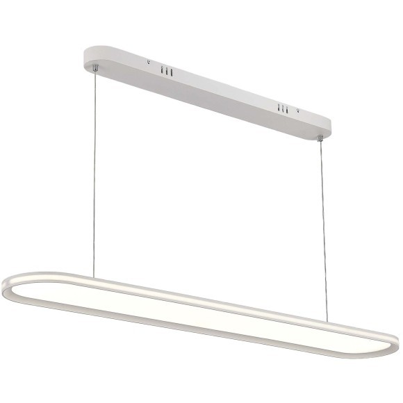 ST615.543.68 Светильник подвесной Белый LED 2*56+12W 4000K 5 780Lm Ra80  IP20 L1 200xW150xH35 180-2 Подвесные светильники