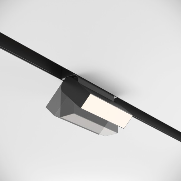 TR075-2-10W4K-B Трековый магнитный светодиодный светильник Maytoni Gravity CRI90+ 4000К 837Лм 120° 10Вт