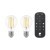 12255 Светодиодная лампа, управление через пульт, 2X6W, E27, 806lm, 4000K, L105, ?60