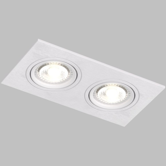 DK3022-WH Встраиваемый светильник IP20 макс 10Вт 2xGU5.3 белый пластик