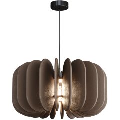 SL3004.423.01 Светильник подвесной ST-Luce Черный/Серый E27 1*60W SENTITO