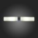 SL1301.101.02 Светильник настенный ST-Luce Хром/Белый E14 2*40W Настенные светильники