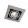 Встраиваемый светильник Maytoni DL008-2-01-S Metal Modern под лампу 1xGU10 50W