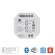 Arte Lamp A80D-01CH-WF SMART диммер одноканальный по TRIAC, 220V, макс. нагрузка 300Вт, поддержка Wi-Fi 2.4Гц, Bluetooth 4.0, TUYA SMART LIFE, гол. управление (Алиса), Push Dim, диап. диммирования 5-100%