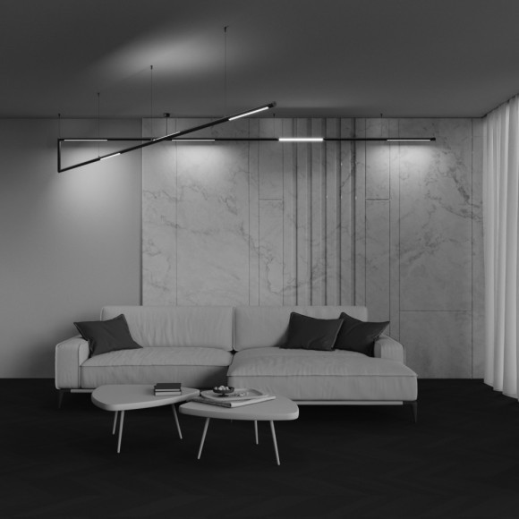 Светильник Basis для системы освещения Maytoni Shelf 600лм RA90 3000К 12Вт 100° C147CL-L500-12W3K-B