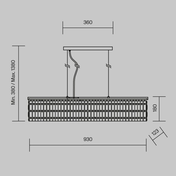 Люстра хрустальная Maytoni DIA005PL-06CH Dune под лампы 6xE14 60W Люстра хрустальная Maytoni DIA005PL-06CH Dune под лампы 6xE14 60W