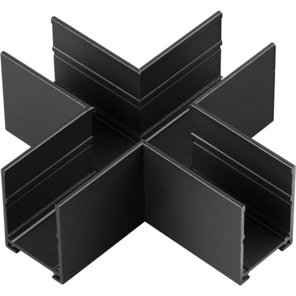 135309 Черный cоединитель "X" для шинопроводов в ГКЛ (в компл. соед. планка 4шт) Novotech VECTOR 135309 Черный cоединитель "X" для шинопроводов в ГКЛ (в компл. соед. планка 4шт) Novotech VECTOR