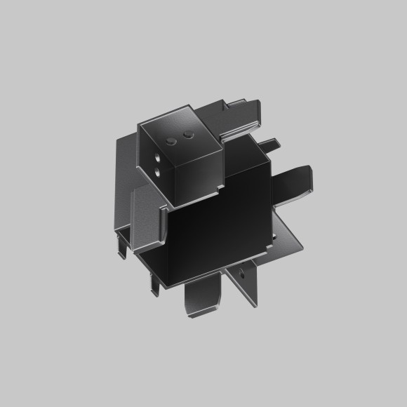 Коннектор с потолка на стену для встраиваемого в ГКЛ 12.5мм шинопровода Maytoni Radity TRA084CT-12B