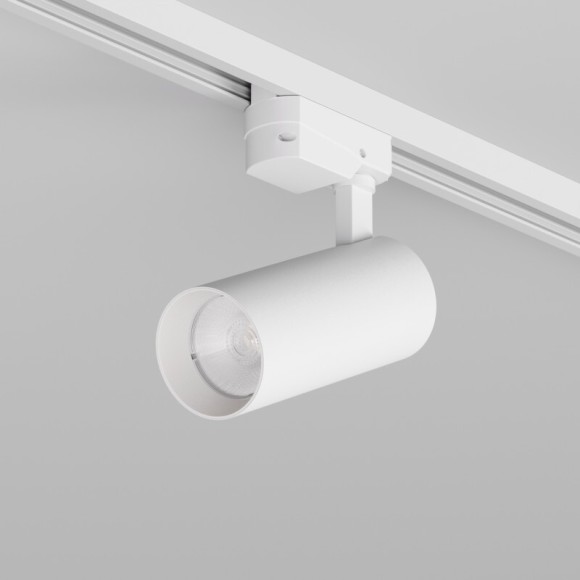 DK6451-WH Трековый светодиодный однофазный двужильный светильник Denkirs SOLID KOPER, 3000K, 15W, 1350Лм, 24° 220V DK6451-WH Трековый светодиодный однофазный двужильный светильник Denkirs SOLID KOPER, 3000K, 15W, 1350Лм, 24° 220V