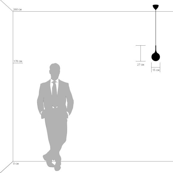 Подвесной светильник Lightstar 813011 Globo под лампу 1xE14 40W