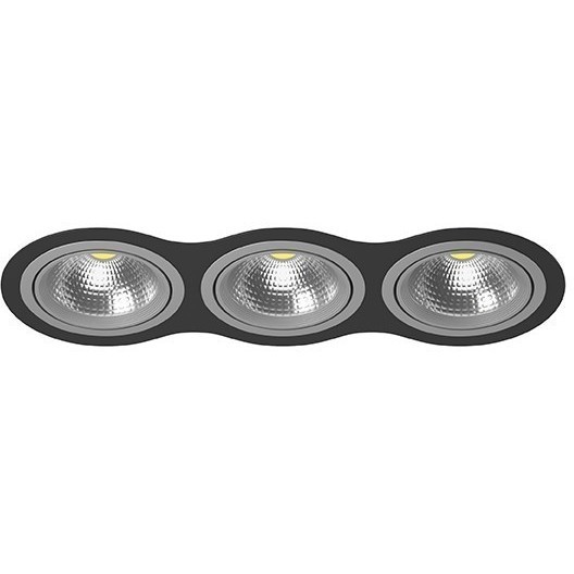 Встраиваемый светильник Lightstar i937090909 Intero 111 под лампы 3xGU10 150W