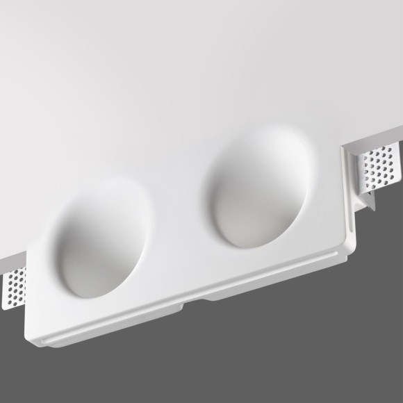 371014 Гипсовый светильник встраиваемый в стену ГКЛ под покраску IP20 2xGU10 50W 220-240V Novotech CAIL 371014 Гипсовый светильник встраиваемый в стену ГКЛ под покраску IP20 2xGU10 50W 220-240V Novotech CAIL