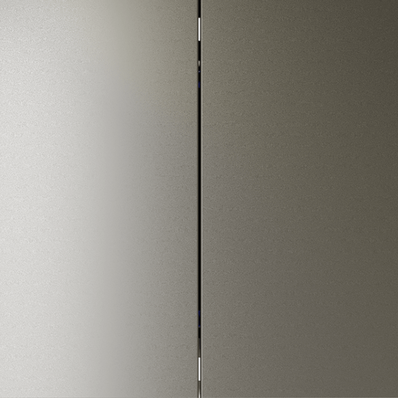 VLS020104 Выключатель встраиваемый двухклавишный шелкового цвета 10А (2200 Ватт) VOLTUM S70 (шелк)