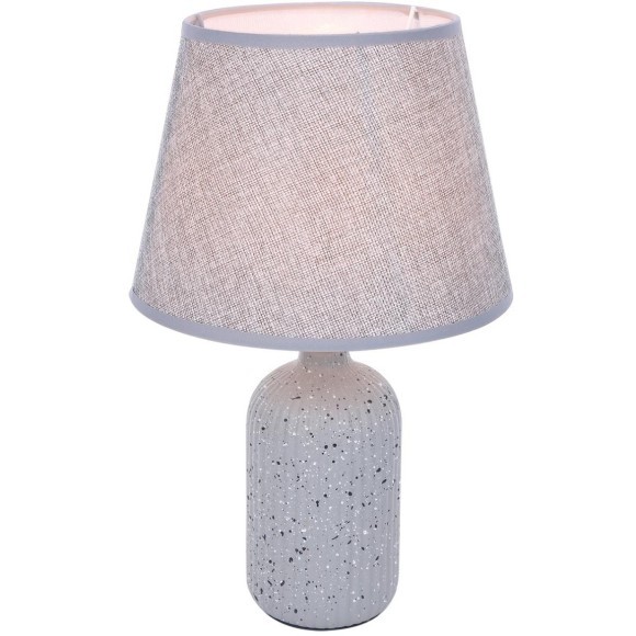 8216/1T CLASSI LN25 серый, керамика/текстиль Настольная лампа Е27 1*60W 220V FANNA