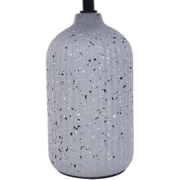 8216/1T CLASSI LN25 серый, керамика/текстиль Настольная лампа Е27 1*60W 220V FANNA