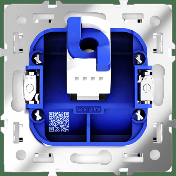 VLS060103 Розетка компьютерная RJ45 категории 6Е (для проводов CAT5-CAT6 до 10 Гбит/сек) кашемирового цвета VOLTUM S70 (кашемир)