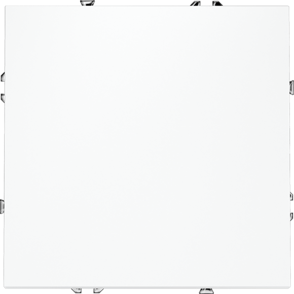 VLS010302 Проходной выключатель (переключатель) встраиваемый одноклавишный на 10 ампер (2200 Ватт) белого матового цвета VOLTUM S70 (белый матовый)