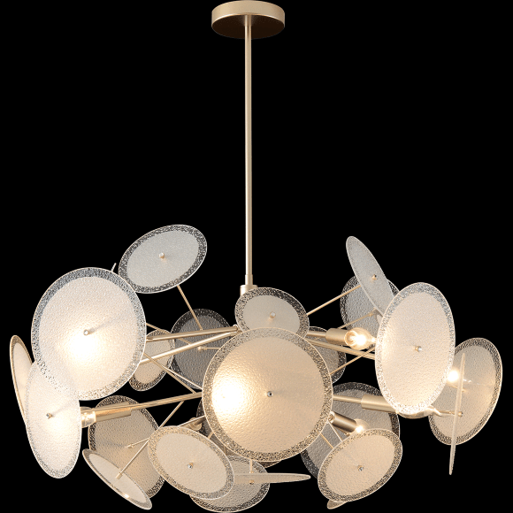 Crystal Lux DANDELION SP10 GOLD 4060/310 Люстра потолочная дизайнерская золото белая 10xE14 40Вт, наборный центральный шток, состоящий из сегментов 100+300+450мм Crystal Lux DANDELION SP10 GOLD 4060/310 Люстра потолочная дизайнерская золото белая 10xE14 40Вт, наборный центральный шток, состоящий из сегментов 100+300+450мм