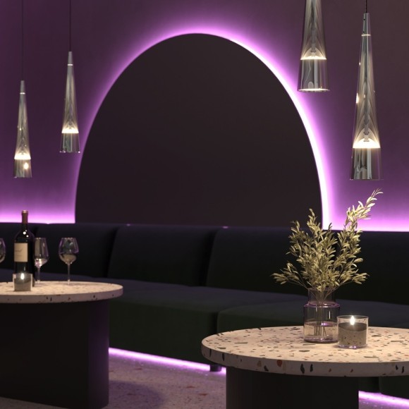 Светодиодная лента 12В 5050 7,2Вт/м RGB 5м IP20 арт.10126