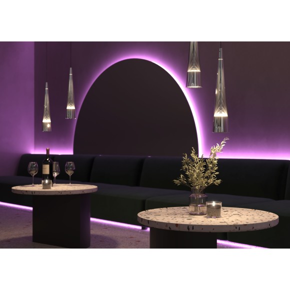 Светодиодная лента 12В 5050 7,2Вт/м RGB 5м IP20 арт.10126