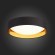 SLE201102-01 Светильник потолочный Черный, Золото/Белый LED 1*24W 4000K ORBIO