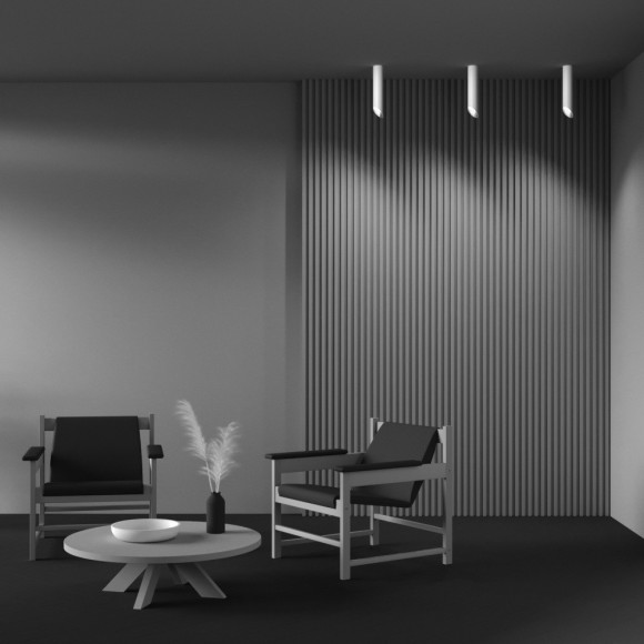 Накладной потолочный светильник Maytoni C044CL-01-30GU10-W L IPari под лампу 1xGU10 35W