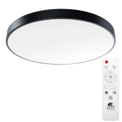 Настенно-потолочный светильник Arte Lamp A2673PL-1BK ARENA светодиодный LED 80W Настенно-потолочный светильник Arte Lamp A2673PL-1BK ARENA светодиодный LED 80W