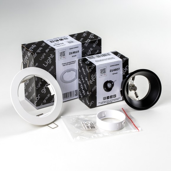 Комплект со светильником Domino Lightstar D61607WMOD