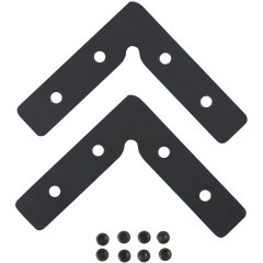 Комплект соединителей верхних для встраиваемого магнитного трека в натяжной ПВХ потолок 2 шт. Crystal Lux CLT 0.223 07 1408/096