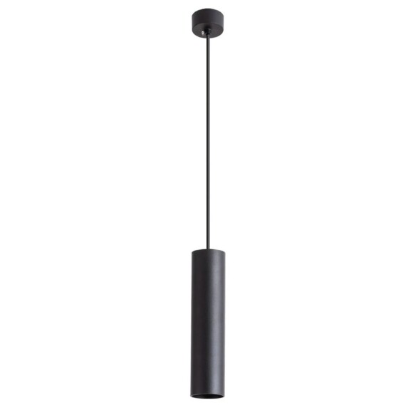 Подвесной светильник цилиндр Arte Lamp A1524SP-1BK SIRIUS под лампу 1xGU10 35W