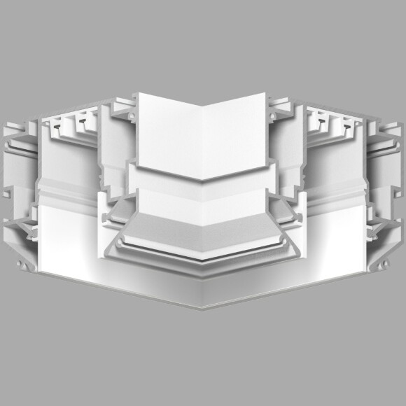 TR2026-WH Готовый угловой белый элемент 90° для шинопроводов TR2022 и TR2023 Denkirs SMART ONE 220V