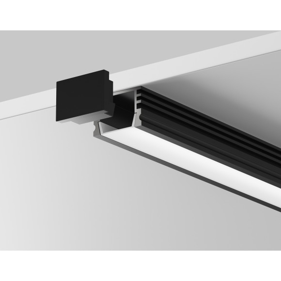 Алюминиевый профиль Maytoni накладной 16x12 2 м, ALM-005-B-2M 631005 Алюминиевый профиль Maytoni накладной 16x12 2 м, ALM-005-B-2M 631005