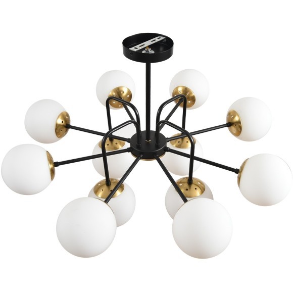 Люстра потолочная E27 12*60W 220V ELRONA 8375/12C