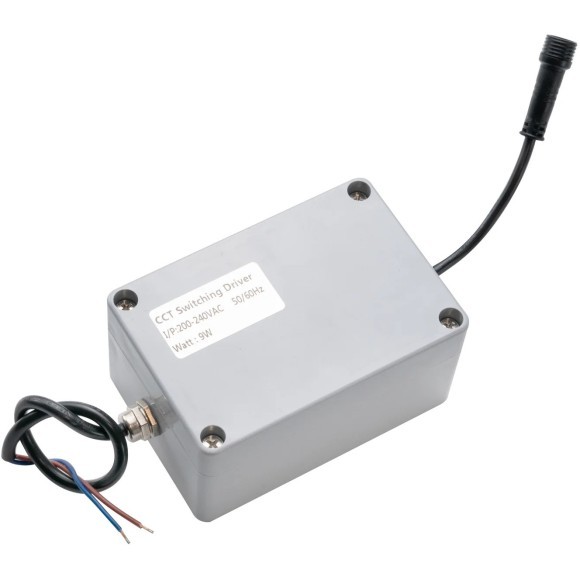 4862-1U Уличный потолочный линейный светильник на штангах с переключателем цветовой температуры и диммированием Favourite L500xW30xH30 LEDx9W 405LM 3000/4000/6500K