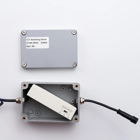 4862-1U Уличный потолочный линейный светильник на штангах с переключателем цветовой температуры и диммированием Favourite L500xW30xH30 LEDx9W 405LM 3000/4000/6500K