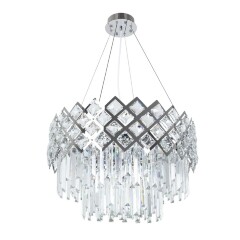 Подвесная люстра хрустальная Wezen A1006SP-10CC Подвесная люстра хрустальная Wezen A1006SP-10CC