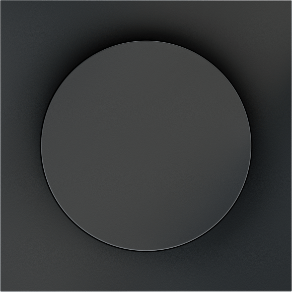 VLS002007 Накладка для диммера (светорегулятора) поворотно-нажимного графитового цвета VOLTUM S70 (графит) VLS002007 Накладка для диммера (светорегулятора) поворотно-нажимного графитового цвета VOLTUM S70 (графит)