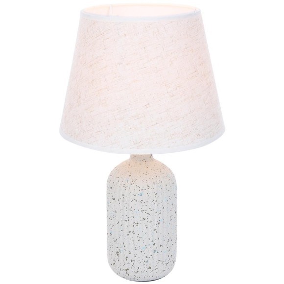 8217/1T CLASSI LN25 бежевый, керамика/текстиль Настольная лампа Е27 1*60W 220V FANNA